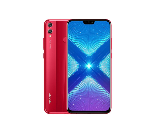 HONOR 8X 4/128GB Czerwony - 449204 - zdjęcie
